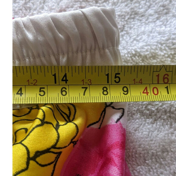 Flint and Moss Floral Pull On Midi Skirt, Large, Artsy, Boho, Cottagecore Whimsy - Picture 7 of 9